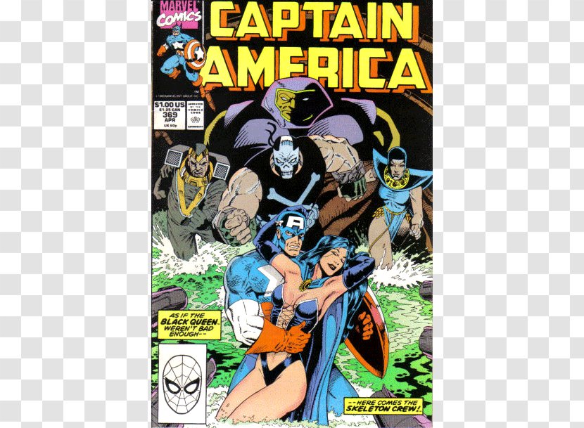 Captain America Comics Carol Danvers Red Skull Crossbones - Frank Grillo Transparent PNG