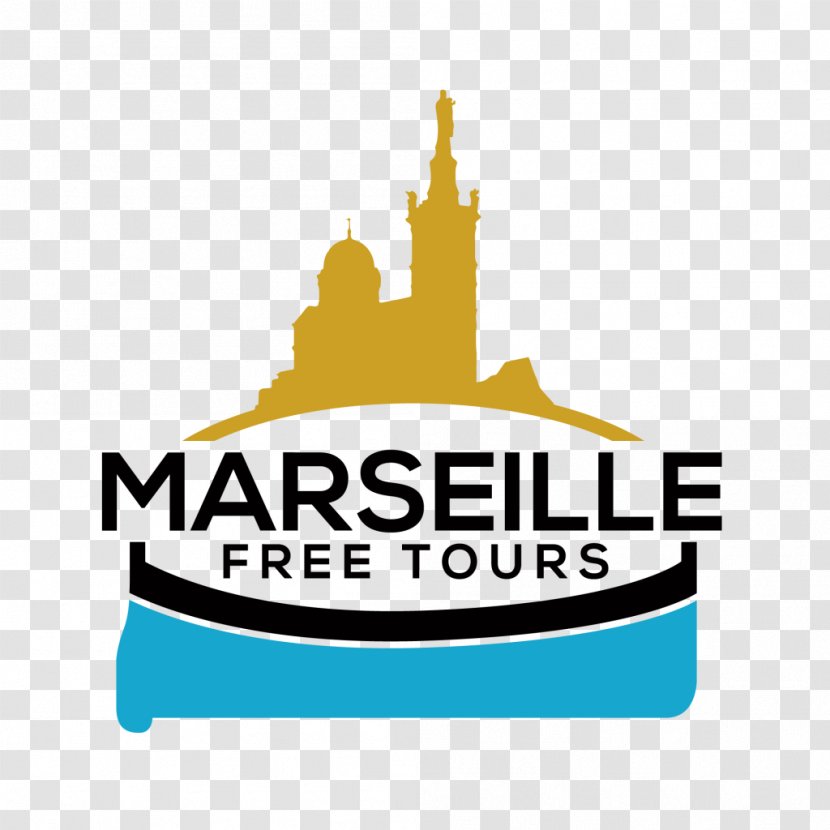 Marseille Free Walking Tour Center Notre-Dame De La Garde Logo Font - Com Transparent PNG
