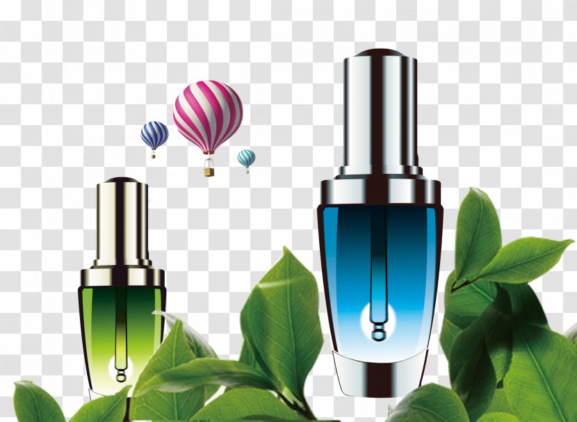 Cosmetics Perfume - Leaf - Leaves Balloons Transparent PNG