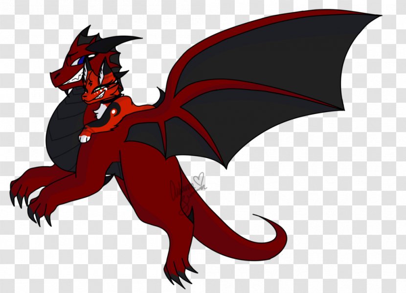 Demon Animated Cartoon - Mythical Creature Transparent PNG