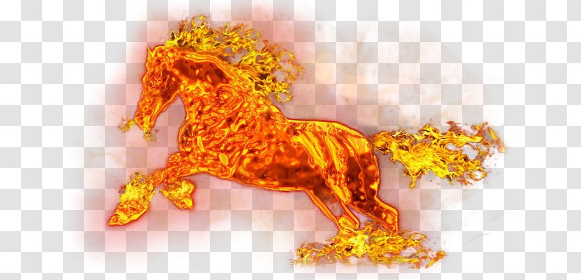 Horse Flame Fire - Freeware Transparent PNG