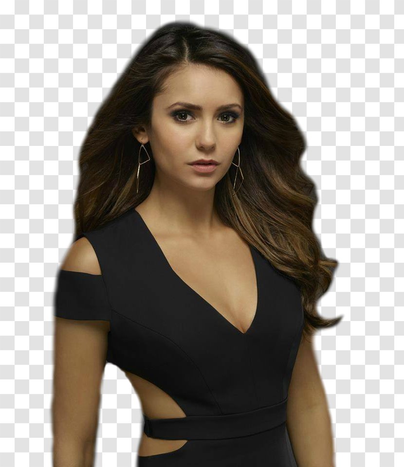 Nina Dobrev The Vampire Diaries Elena Gilbert Damon Salvatore Stefan - Cartoon Transparent PNG