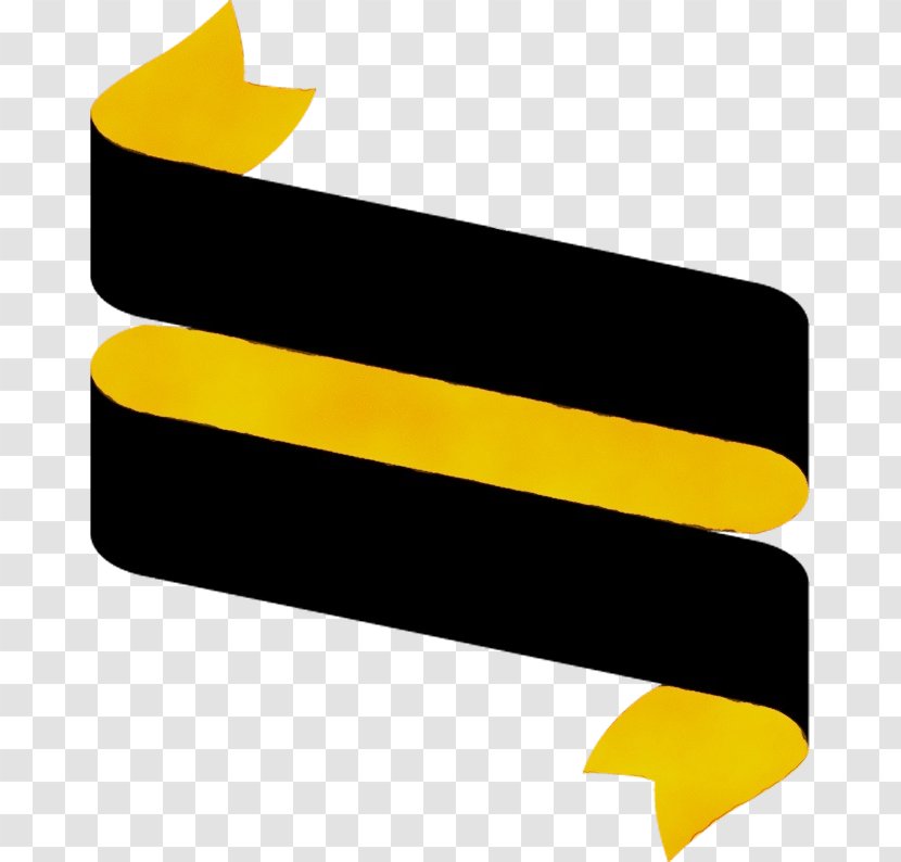 Yellow Clip Art Line Logo Rectangle Transparent PNG