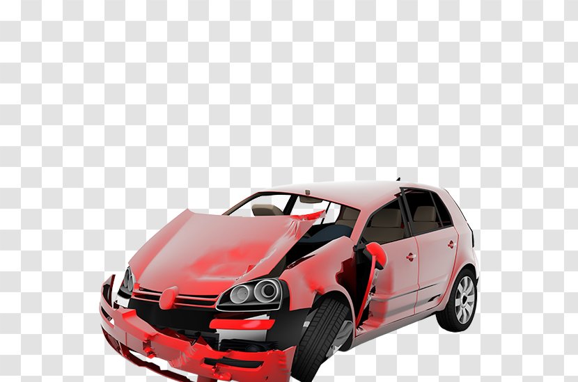Used Car Traffic Collision Accident - Model Transparent PNG