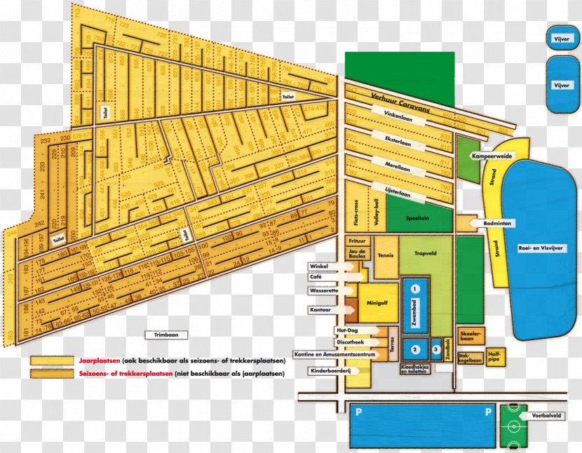 Goolderheide Nv Campsite Camping Vakantiepark - Floor Plan - Mature Tie Transparent PNG