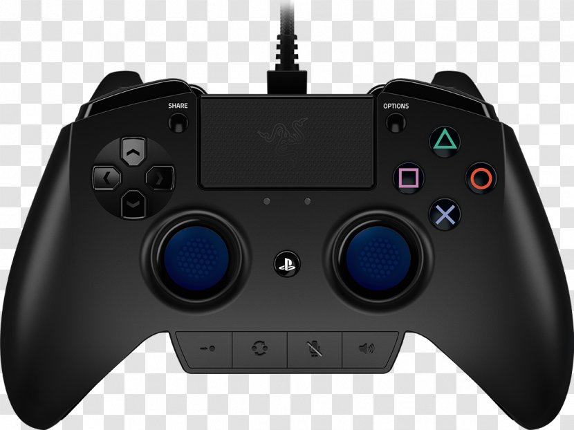PlayStation 4 Razer Raiju Game Controllers Video - Playstation Transparent PNG