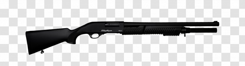 Shotgun Pump Action Weapon Firearm - Frame - Arms Transparent PNG
