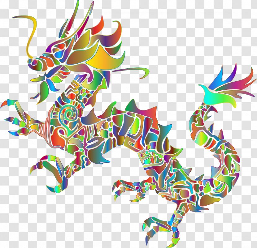 Chinese Dragon Clip Art - Creature Transparent PNG