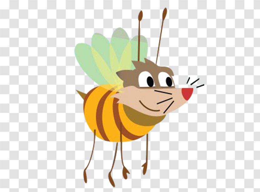 Bee Animation Clip Art - Show Transparent PNG