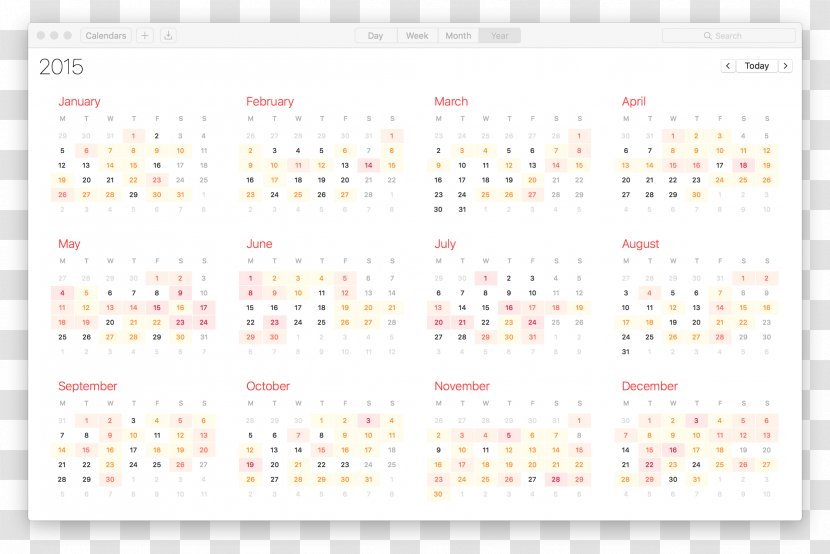 Line Point Calendar Pattern Transparent PNG