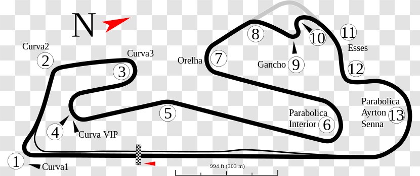 Autódromo Fernanda Pires Da Silva Estoril Formula 1 Autodromo Enzo E Dino Ferrari Circuit Zolder - Map - Tracking Search Transparent PNG