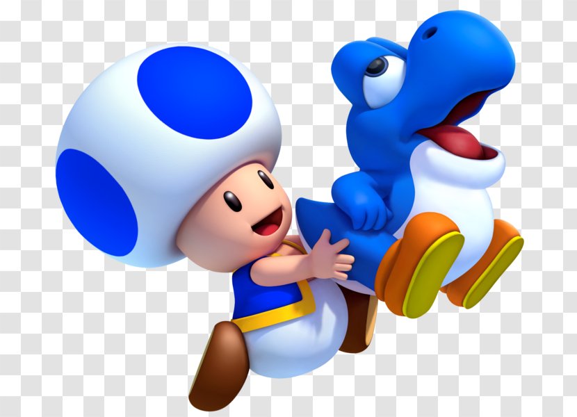 Mario & Yoshi New Super Bros. U Toad Transparent PNG