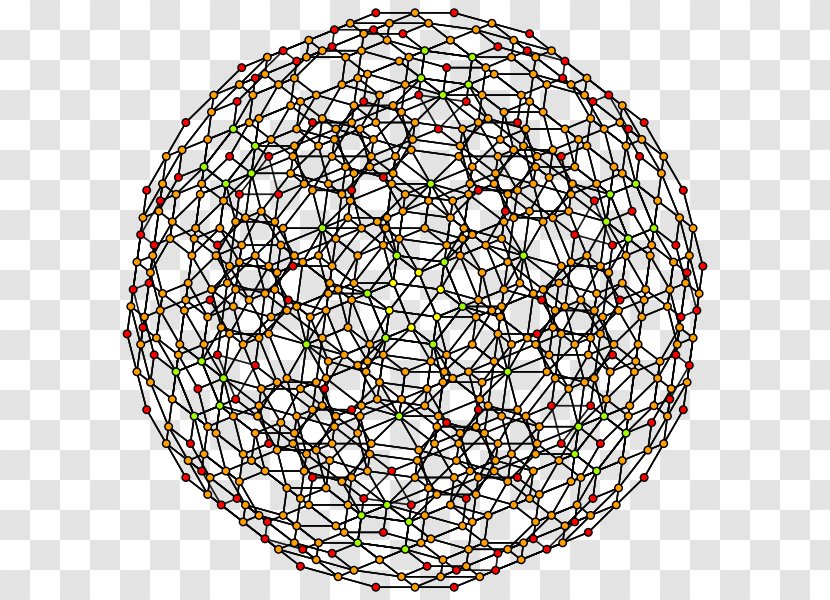 120-cell Symmetry Uniform 4-polytope Geometry - 4polytope - Area Transparent PNG
