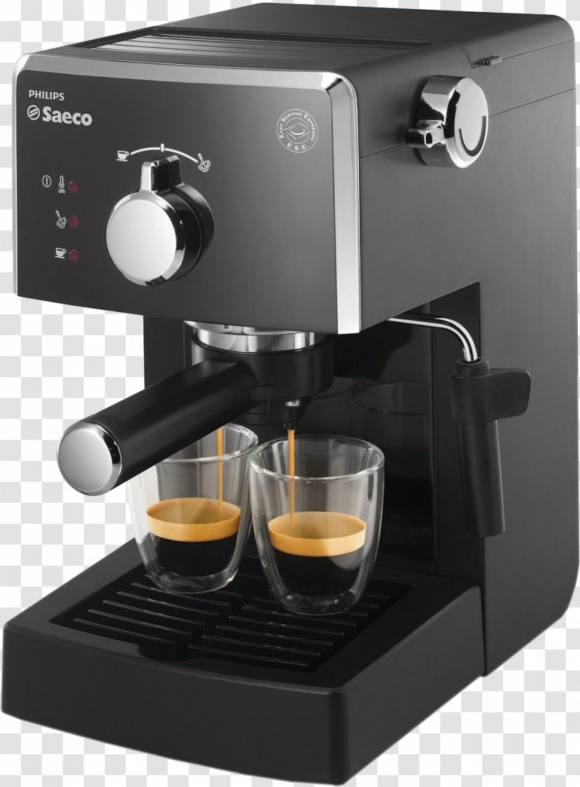 Espresso Machines Coffeemaker Cafe - Brewed Coffee Transparent PNG