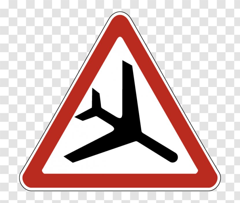 Airplane Traffic Sign Warning Code - Helicopter Transparent PNG
