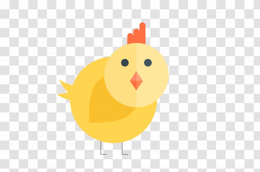 Chicken Drawing - Poultry - Vector Cute Animal Pictures Transparent PNG