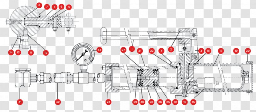 Drawing Engineering Product Design /m/02csf Point - Computer Hardware - Grease Pump Transparent PNG