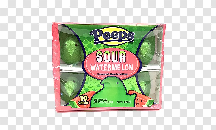 Peeps Marshmallow Confectionery Flavor - Food Processing - Watermelon Transparent PNG