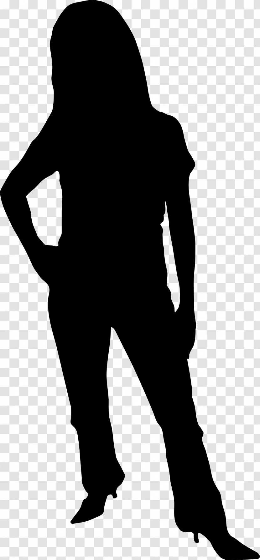 Woman Silhouette Clip Art Transparent PNG