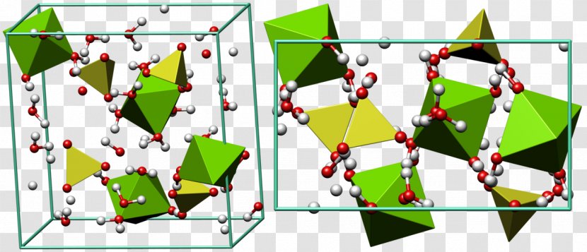 Epsomite Magnesium Sulfate Crystal Structure Mineral - Salt Transparent PNG