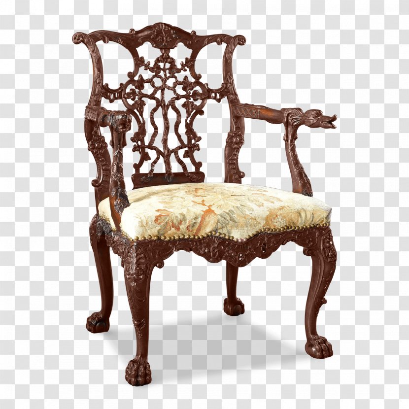 Table Chair Antique Furniture - Cabriole Leg Transparent PNG