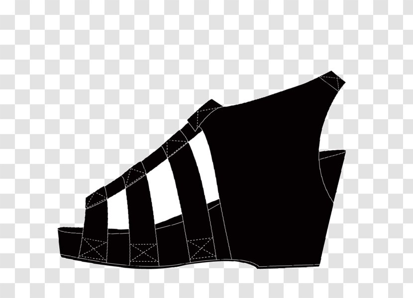 Product Design Sandal Shoe Pattern - Footwear - Canvas Wedge Heel Shoes For Women Transparent PNG