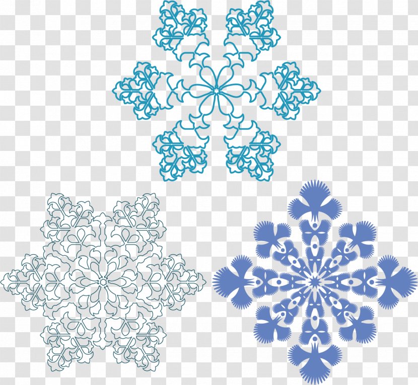 Snowflake Tattoo - Symmetry - Snow Aoxue Material Transparent PNG