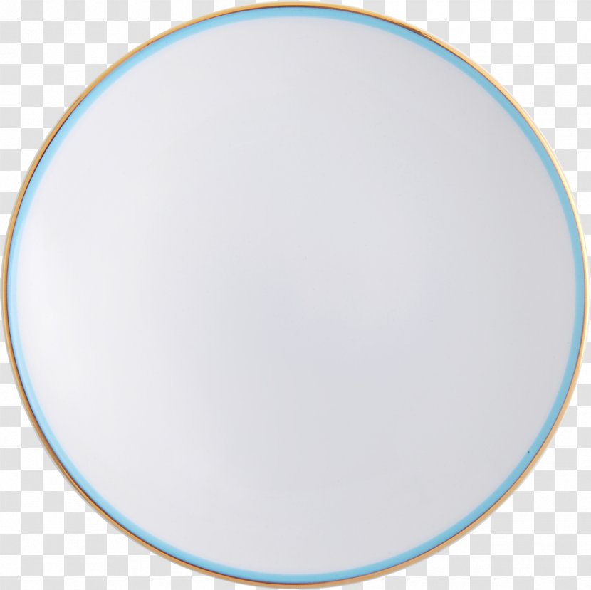 Tableware Plate Circle - Turquoise Transparent PNG