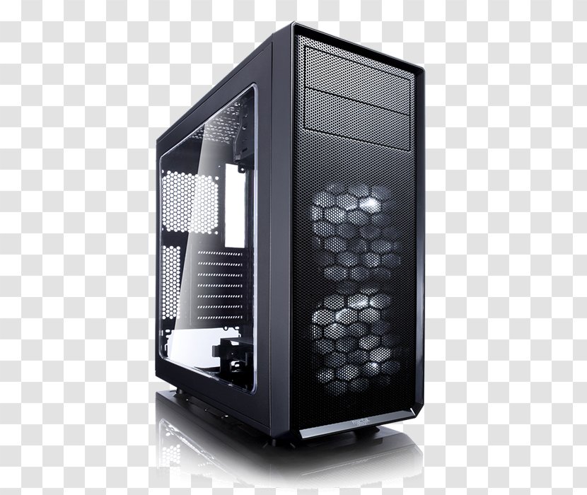 Computer Cases & Housings Power Supply Unit Fractal Design MicroATX - Personal Transparent PNG