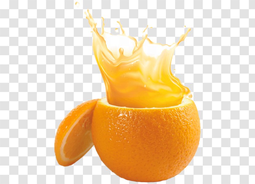Orange Juice Nectar Chicken - Splash Drinks Transparent PNG