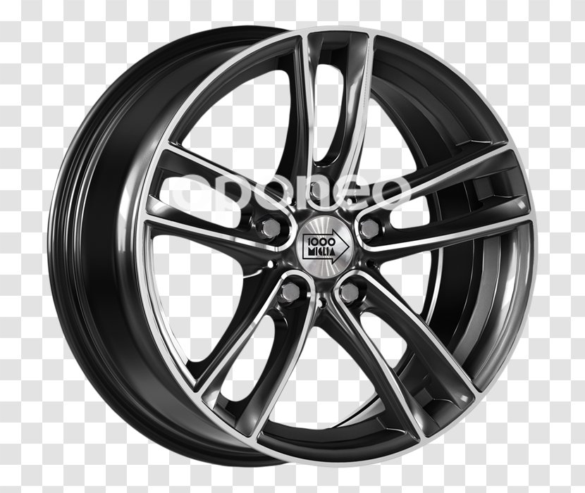 Car Rim Alloy Wheel Tire - Auto Part Transparent PNG