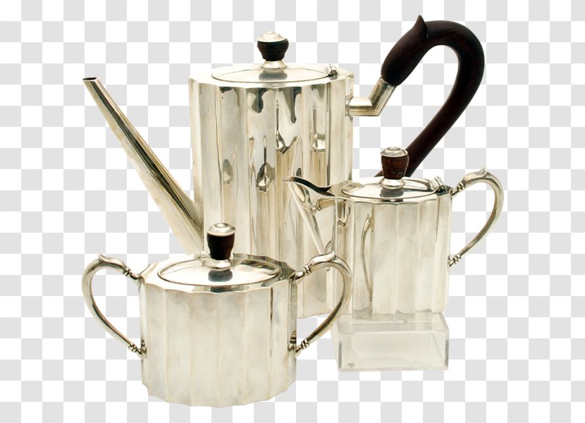 Kettle Mug Coffee Percolator Teapot - Cup - Silver Pot Transparent PNG