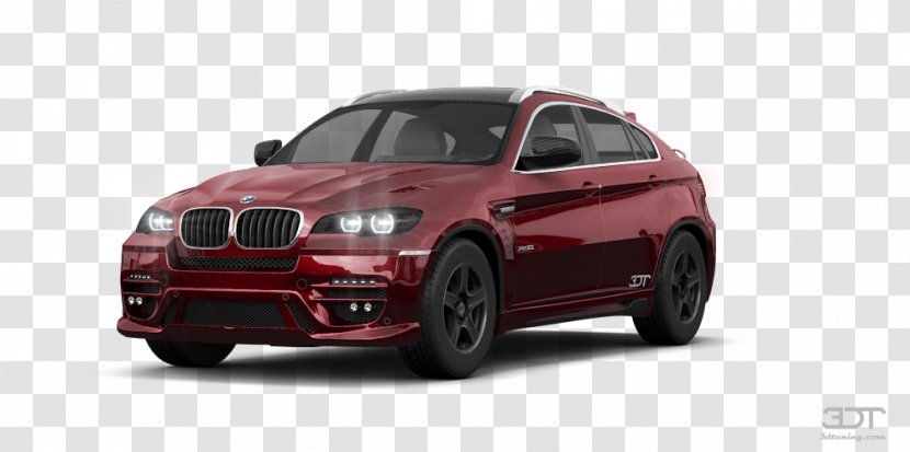 Mid-size Car Sport Utility Vehicle Luxury BMW X6 - Alloy Wheel - Tuning Transparent PNG