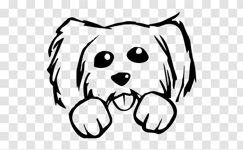 Puppy Basset Hound Yorkshire Terrier West Highland White Cuteness - Silhouette - Black Dog Transparent PNG