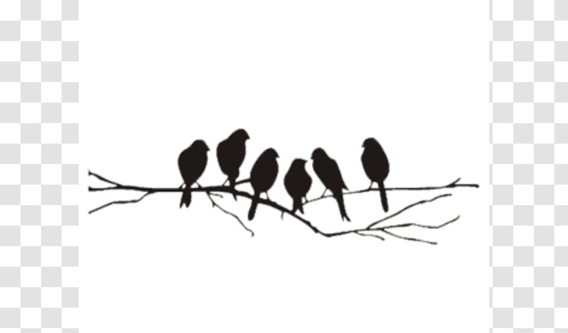 Bird Branch Euclidean Vector Clip Art - Tree - Rama Cliparts Transparent PNG
