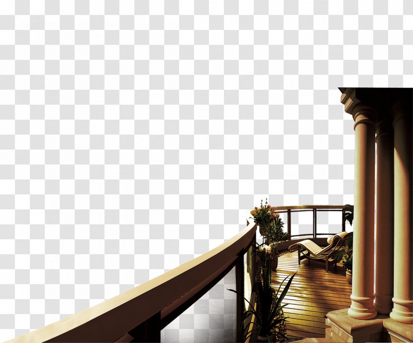 Balcony - Floor - Real Estate Transparent PNG