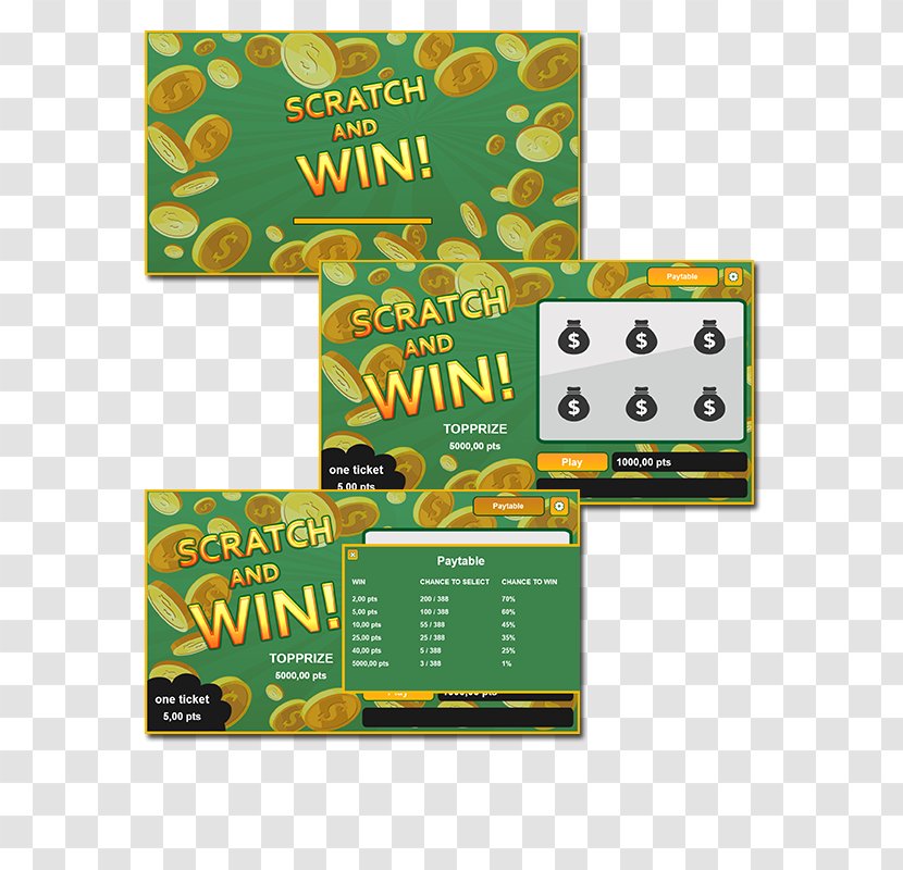 Fast Numbers 2 Scratchcard HTML Game - Tree - Scratch Card Transparent PNG