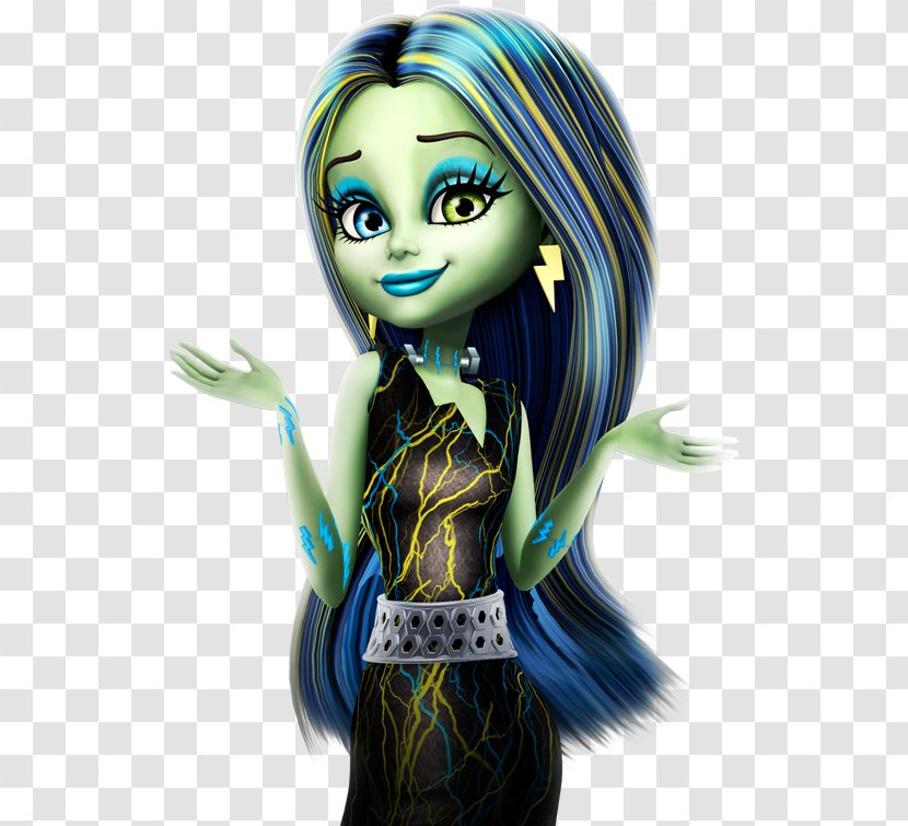 Monster High: Freaky Fusion Frankie Stein Doll Toy Transparent PNG