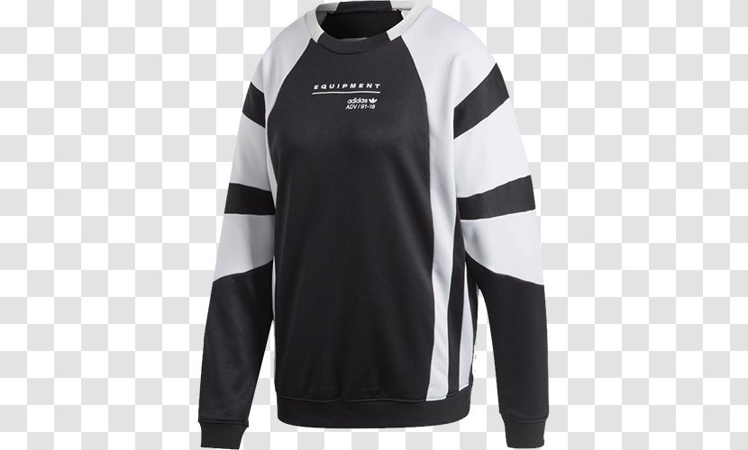 Hoodie Adidas Originals Bluza Sweater - Black Transparent PNG