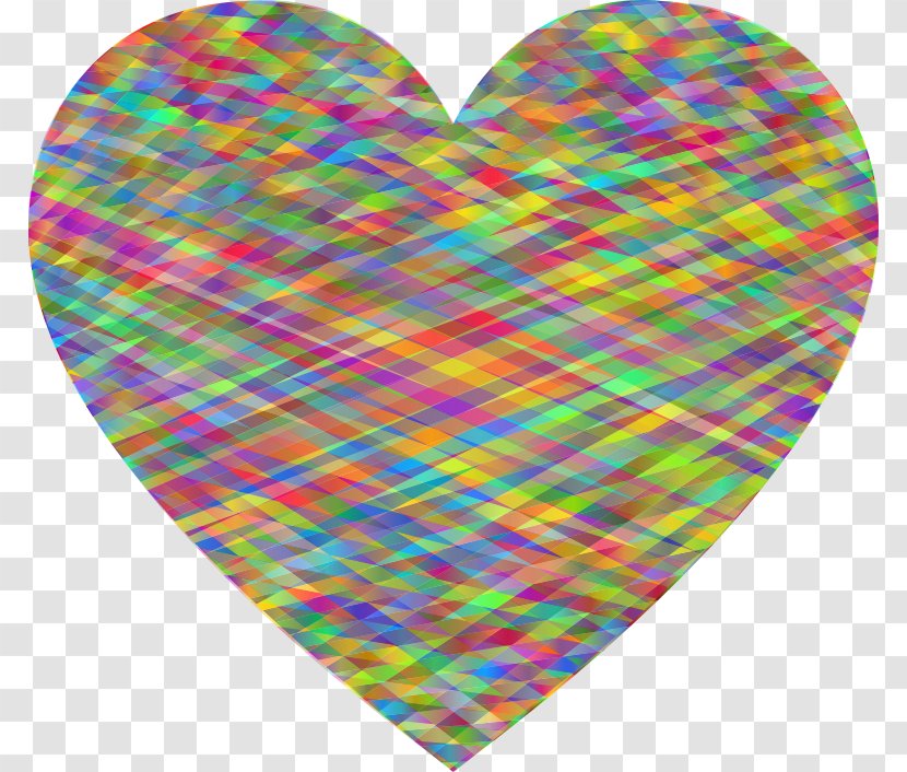 Heart Lattice Geometry Clip Art - Abstract Geometric Transparent PNG