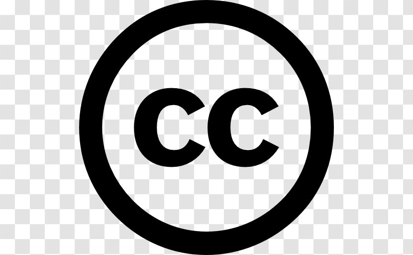 Creative Commons License Attribution Copyright Transparent PNG