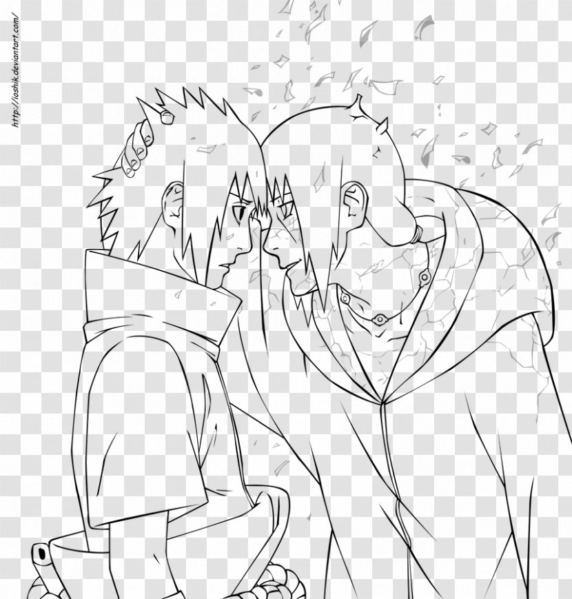 art, Traditional, drawing / Sasuke and Itachi (2013) - pixiv