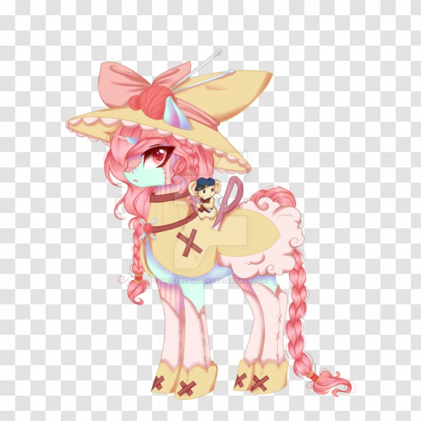 Giraffe Easter Bunny Horse Cartoon - Legendary Creature Transparent PNG