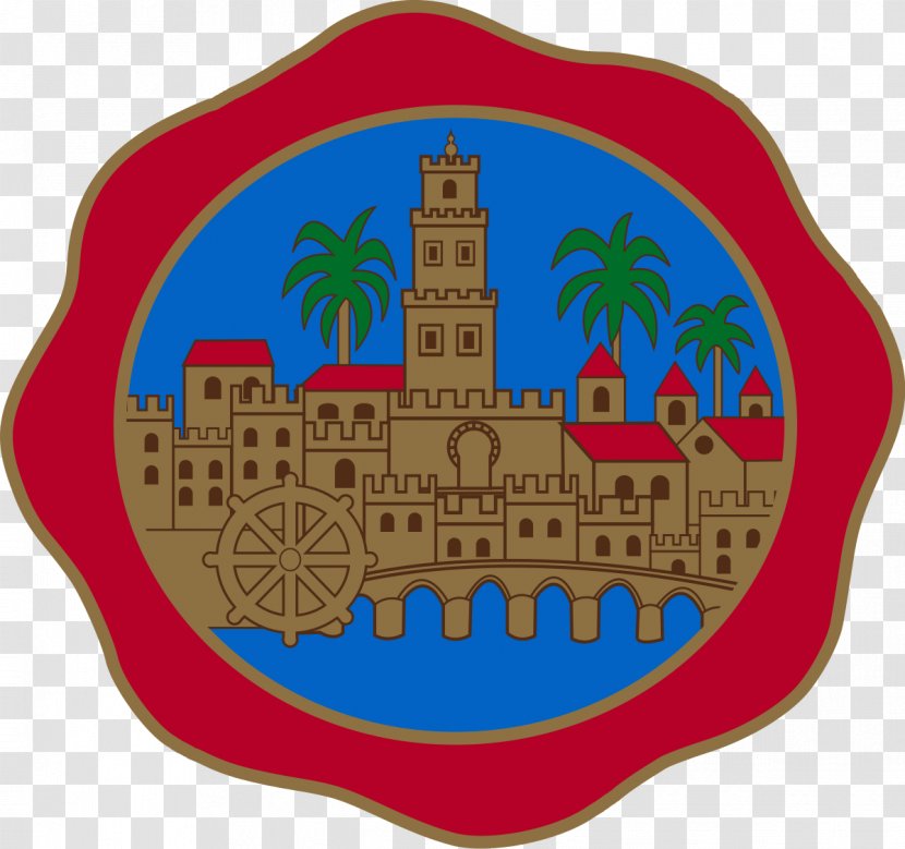 Mosque Background - Of Cordoba - Badge Emblem Transparent PNG