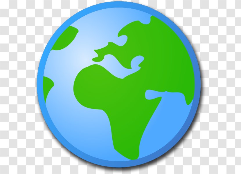 World Globe Clip Art - Cartoon Planet Transparent PNG