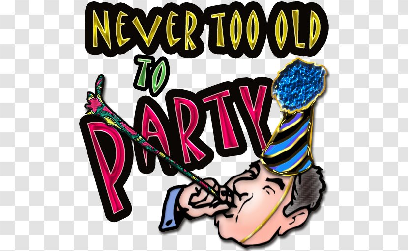Party Birthday Clip Art - Old Geezer Pictures Transparent PNG