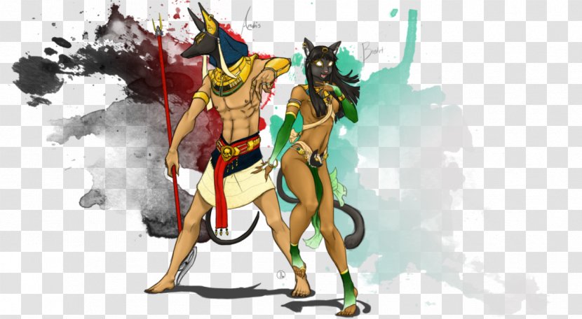 High Priest Imhotep Anubis Bastet Art Goddess - Cartoon Transparent PNG