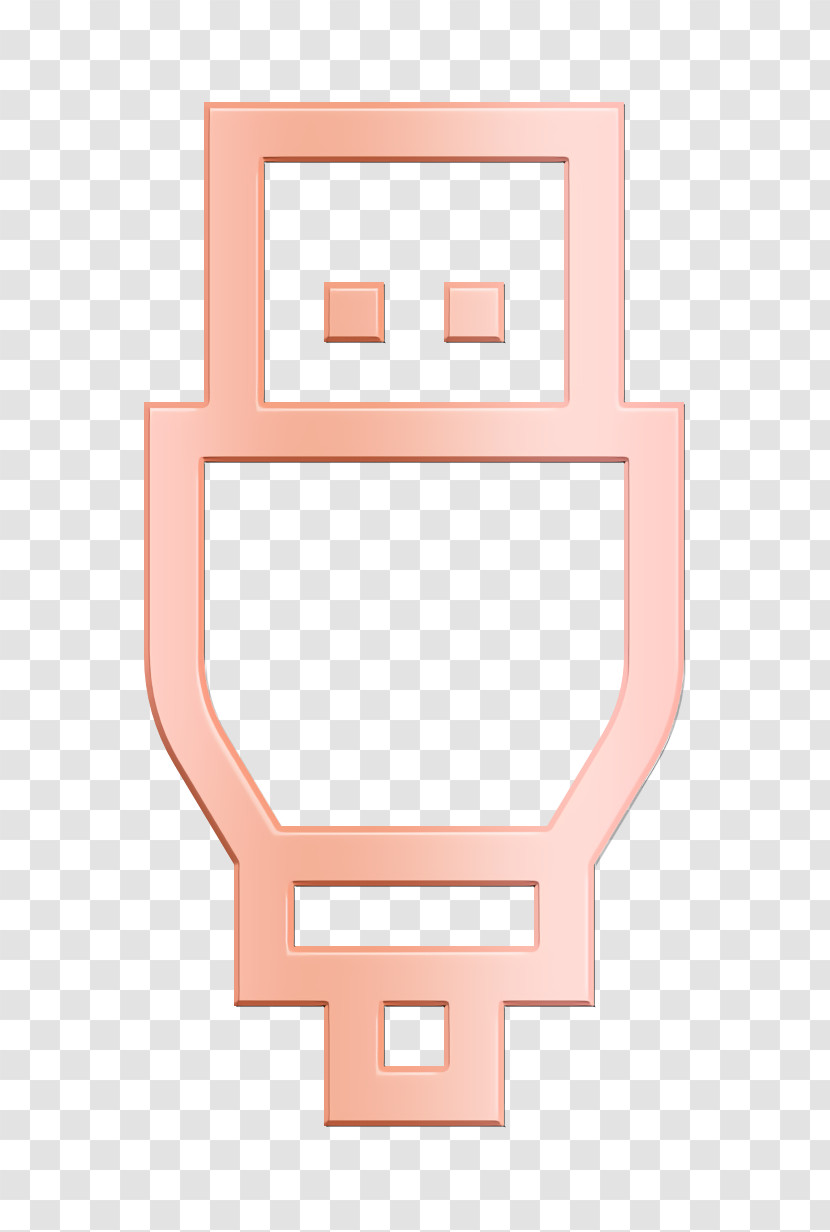 Computer Functions Icon Usb Icon Usb Cable Icon Transparent PNG