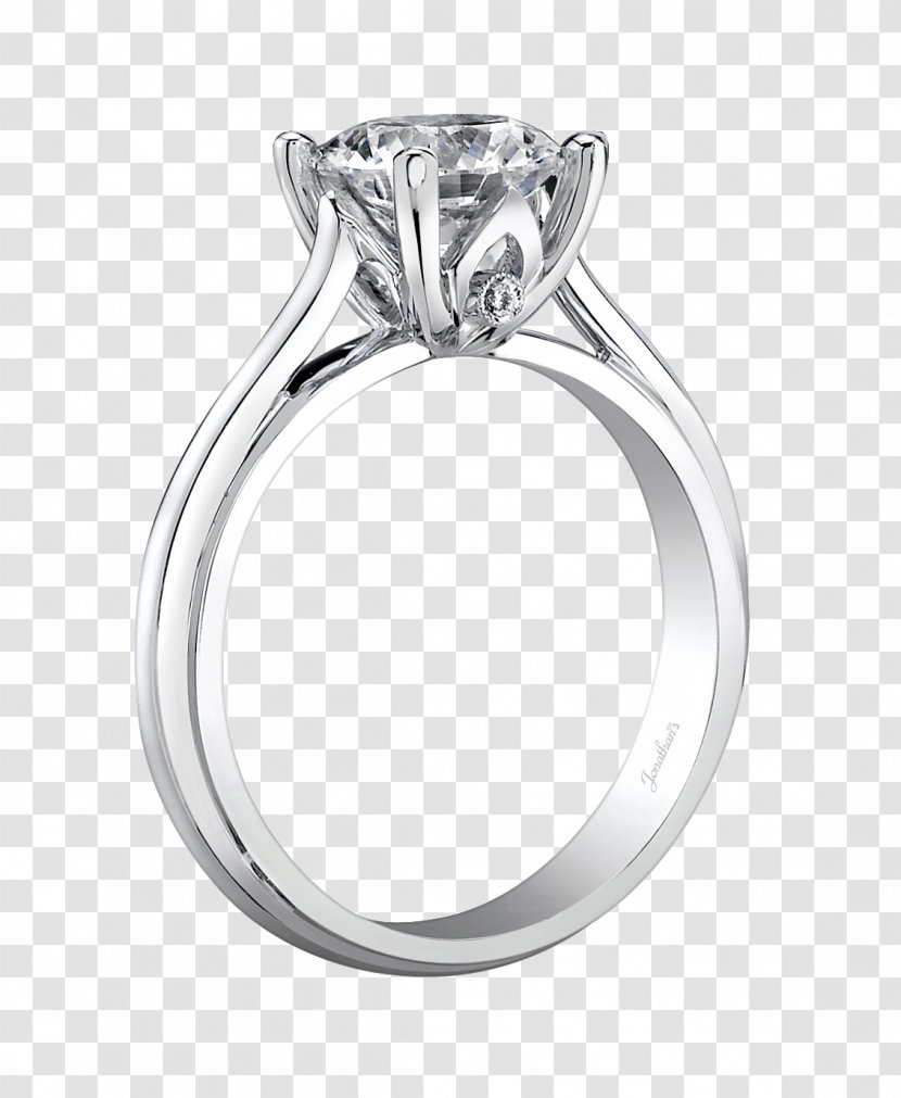 Engagement Ring Diamond Solitaire Wedding Transparent PNG