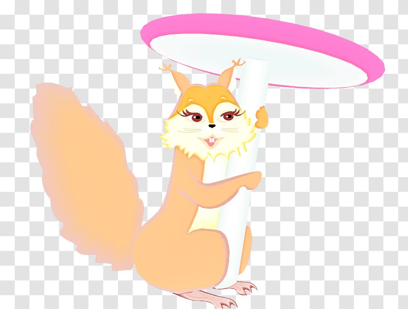 Cartoon Tail Animation Fennec Fox Rabbit - Whiskers Squirrel Transparent PNG
